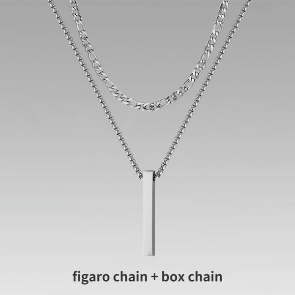 silver chain necklace - Image 8
