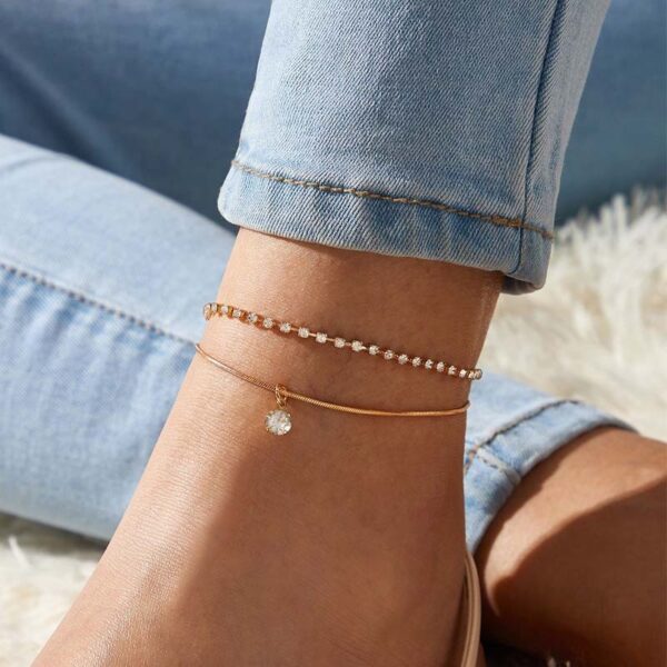 Bohemian anklets beads
