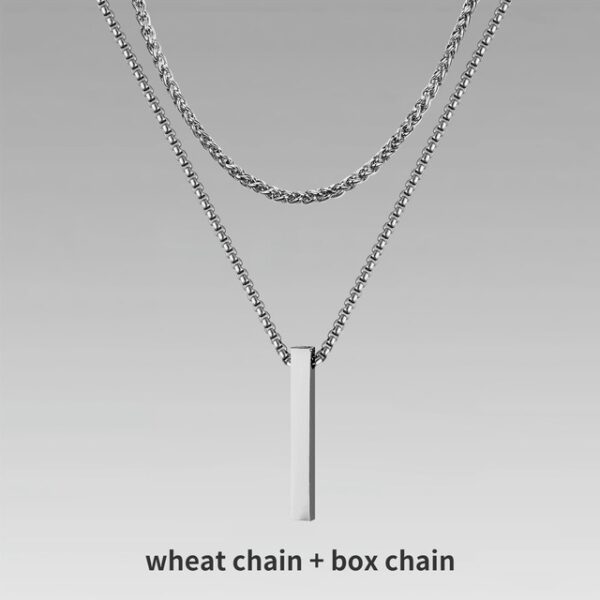 silver chain necklace - Image 5