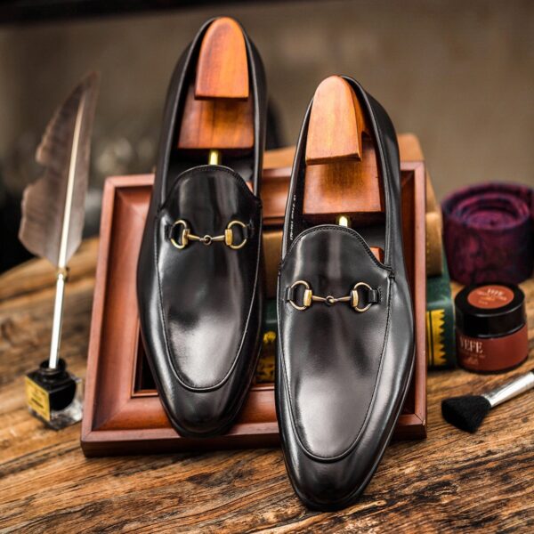 Horsebit Leather Shoes - Image 3