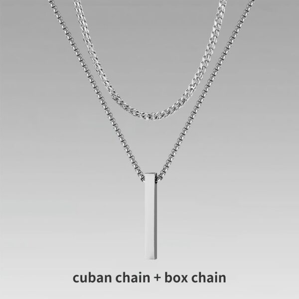 silver chain necklace - Image 10