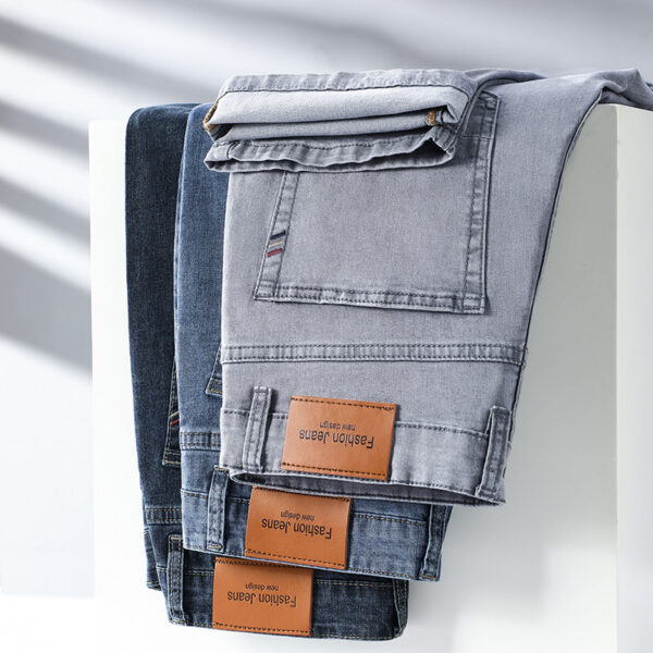 Straight Slim Casual Jeans