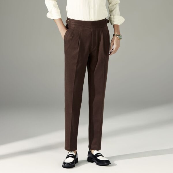 Slim Fit Business Casual Pants - Image 2