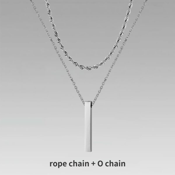 silver chain necklace