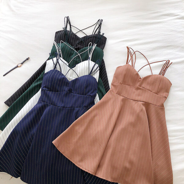 Summer Backless Dress - Image 5