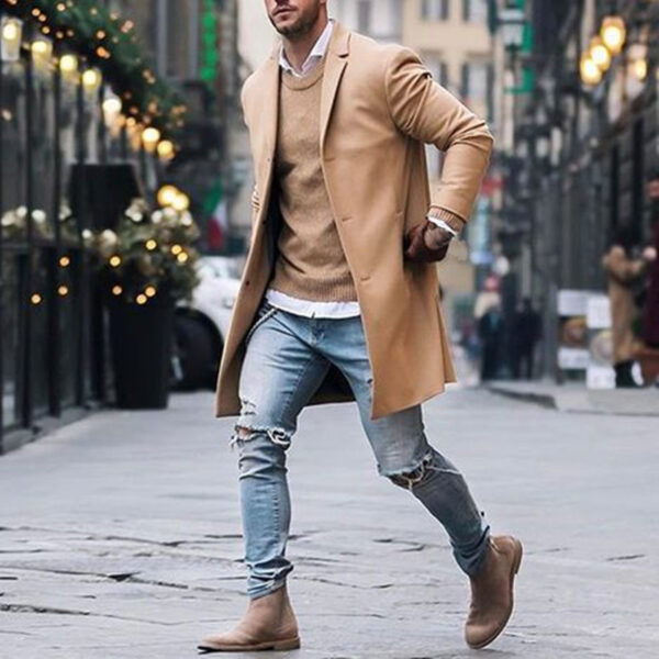 Men's Trench coat - Image 3