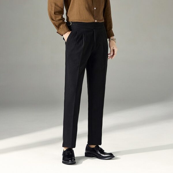Slim Fit Business Casual Pants - Image 3
