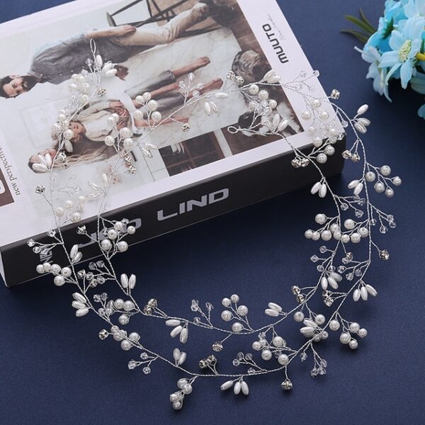 Crystal Pearl Hair Accessories - Image 2