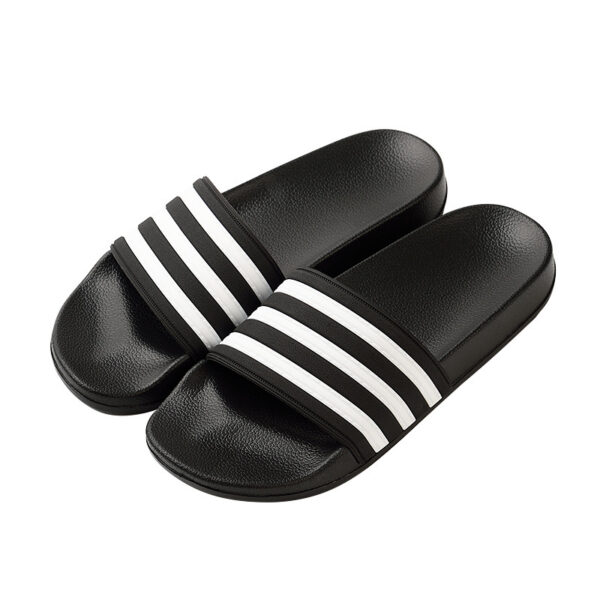 striped sandals