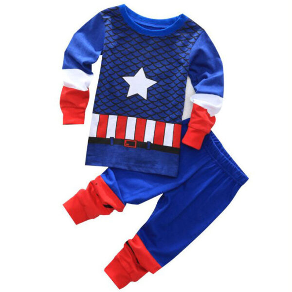 Boys Cotton Long Sleeve pajamas
