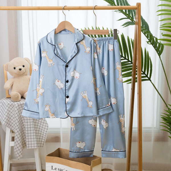 Girls silk Pajamas