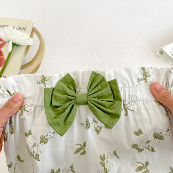 Baby Girls Flower Romper - Image 3
