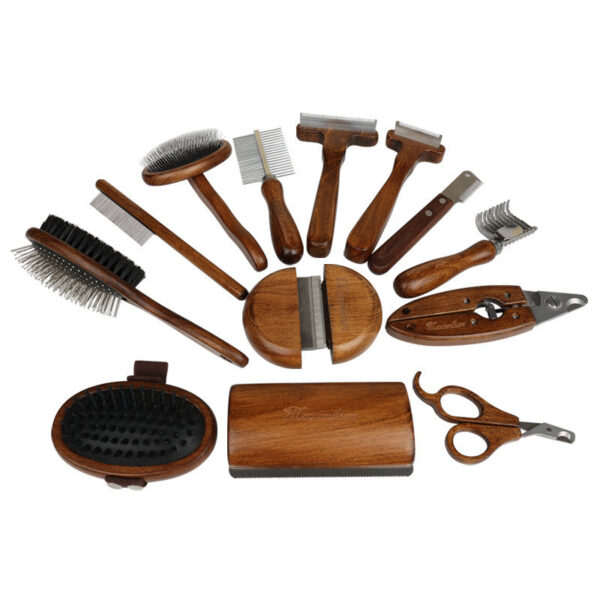 Pet Comb Solid Wood set - Image 2