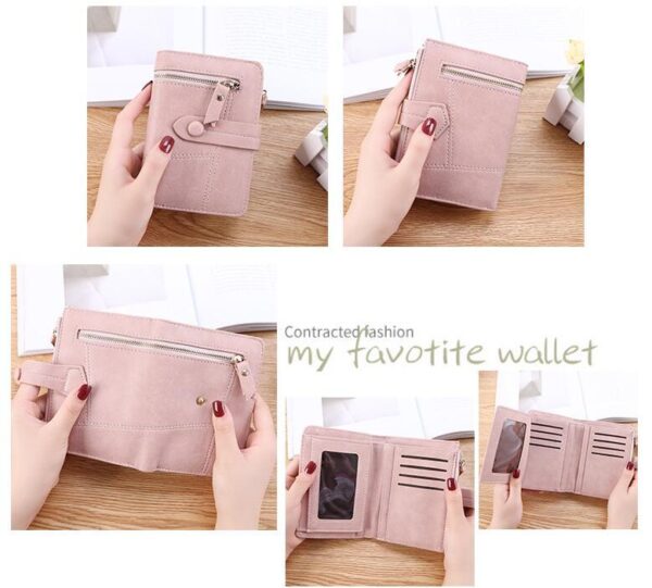 Woman Faux Leather Wallet - Image 2