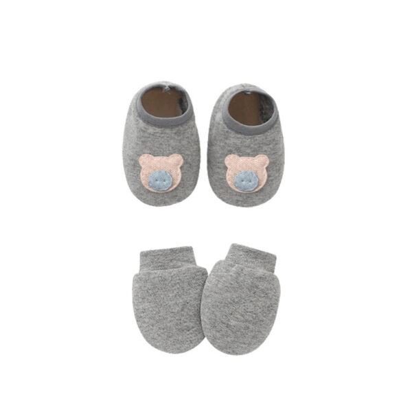 Baby Cotton Gloves, cap, shoes - Image 6