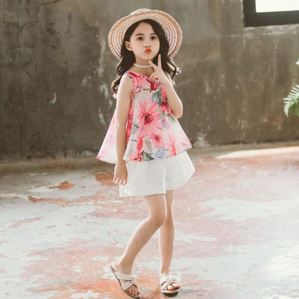 Girls Summer Suit - Image 2