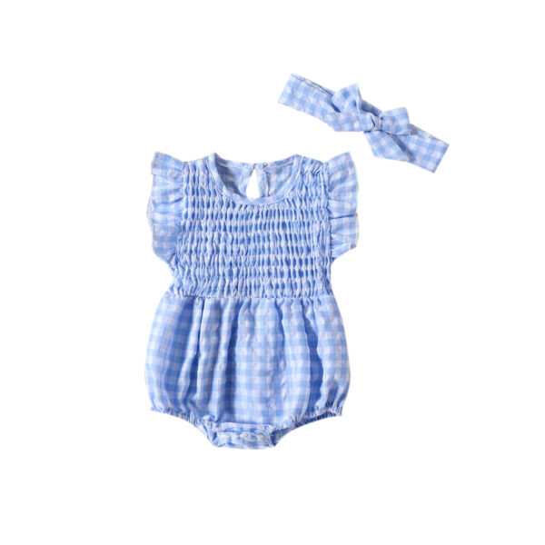 Baby Girl Sleeveless romper - Image 2