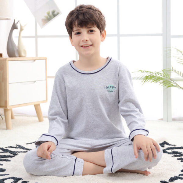 Boys Thin cotton Long Sleeves pajamas - Image 6