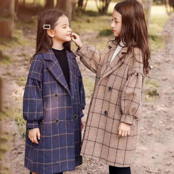Girls' Woolen Coats