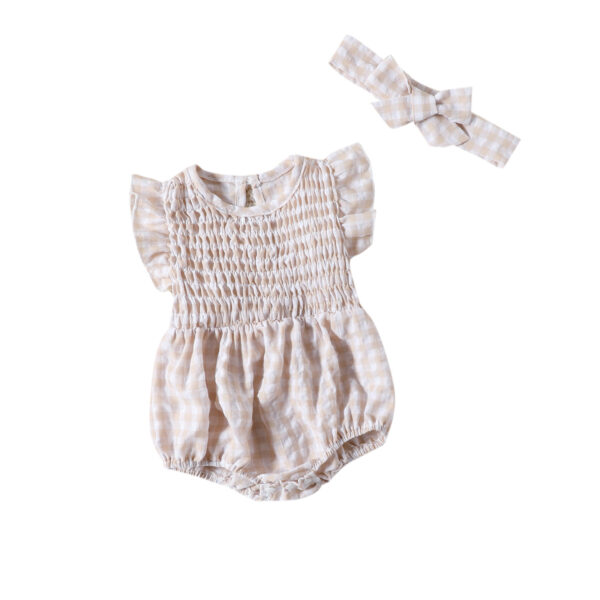 Baby Girl Sleeveless romper - Image 3