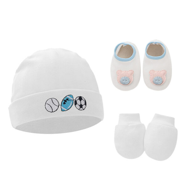 Baby Cotton Gloves, cap, shoes