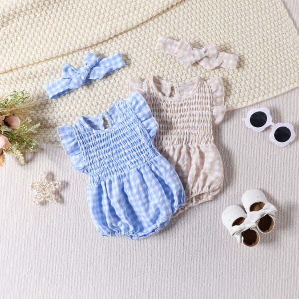 Baby Girl Sleeveless romper